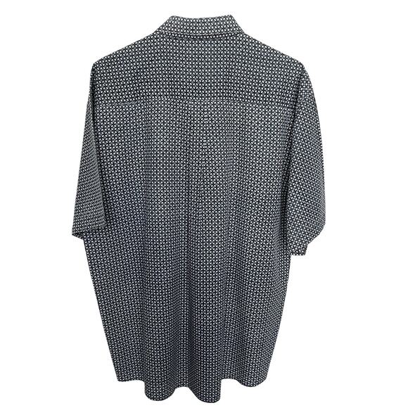 Salvador Paul SP | Vintage 70s Single Needle Button Shirt Geometric Circle Large - Picture 5 of 5